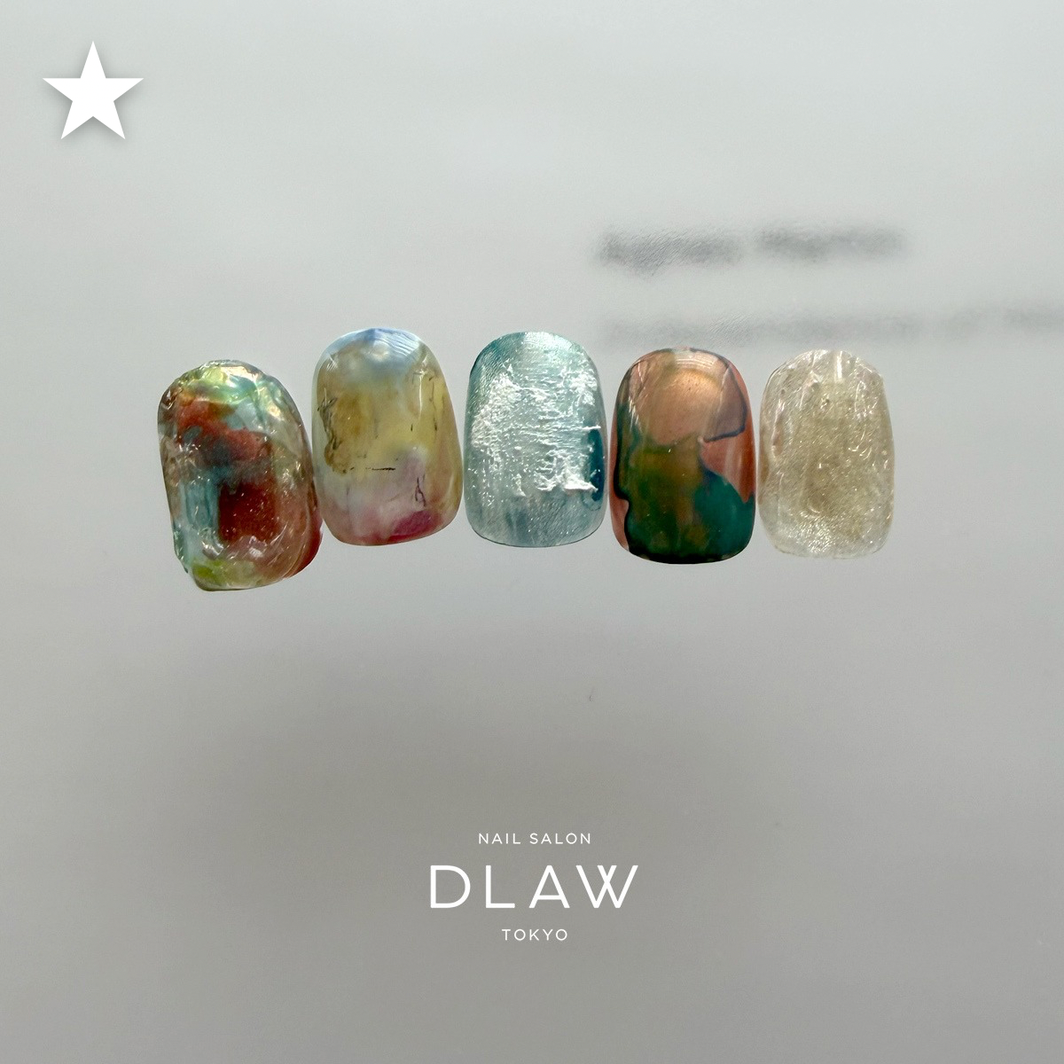 DLAW nail【ドロウ ネイル】原宿・表参道にある、有名タレント・モデル
